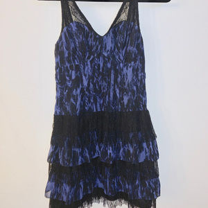 Guess blue cocktail mini dress